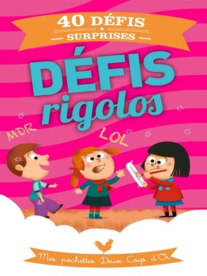 cover image of Défis rigolos